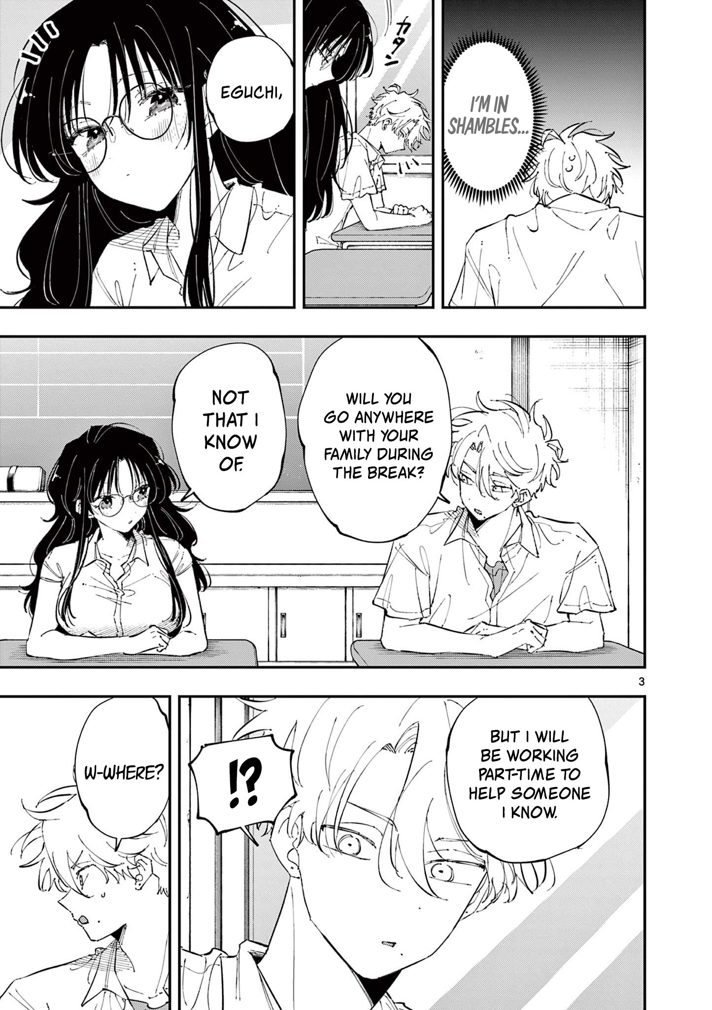 The weirdo one desk over keeps giving me THAT kind of look, Chapter 52 image 03
